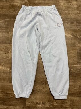 Playboy by PacSun Blue Jogger Sweatpants Size Medium